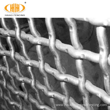 steel fireproof fabric vibrating crimped screen mesh